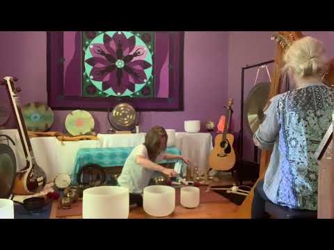 Sacred Water Sound Bath - Harp and Crystal Bowls