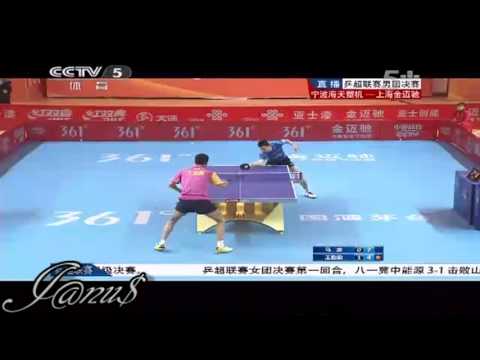 2012/13 China Super League: MA Long - WANG Liqin [Full Match/Short Form]
