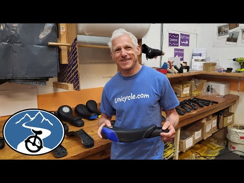 Unicycle saddle and seatposts explained