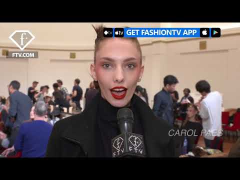 Paris Couture S/S 18 - Alexis Mabille Hairstyle | FashionTV | FTV