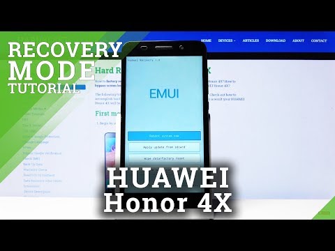 How to Boot into Recovery Mode in HUAWEI Honor 4X - Recovery Mode
