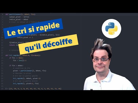 Algorithme de tri Généralité