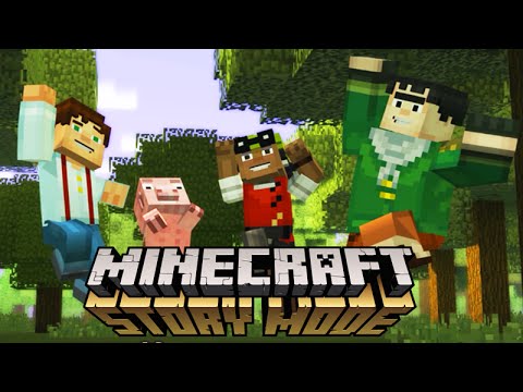 Minecraft Modo História: O INÍCIO DA AVENTURA! - Em Português
