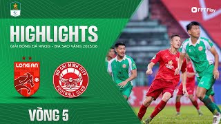 Download lagu HIGHLIGHTS: LONG AN - TP. HỒ CHÍ MINH | KÉP PHỤ LÊN TIẾNG, PHÚT CUỐI BÙNG NỔ mp3