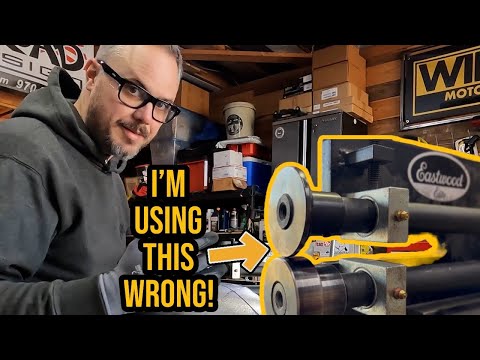 Flanging Wheel Tubs with the Eastwood Elite 8 Inch Bead Roller | 1970 Dodge Charger 08