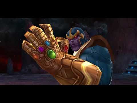 T2 Inferno (Uniform) Vs Thanos Infinity [No Strikers] - Marvel Future Fight