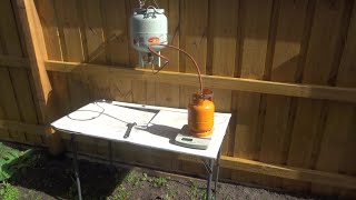 How To Transfer Propane Gas Safely From One Cylinder to Another, Save money