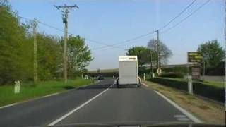 preview picture of video 'Driving On The D58 From Saint-Pol-de-Léon To Saint-Martin-des-Champs, Brittany, France'