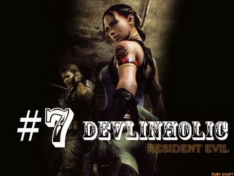 Resident Evil 5 S-Rank Walkthrough #7 Execution Ground with Chainsaw Majini Chapter 3-2