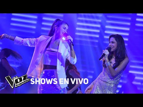 Tini y Juliana Gallipoliti cantan "Quiero volver" - La Voz Argentina 2018