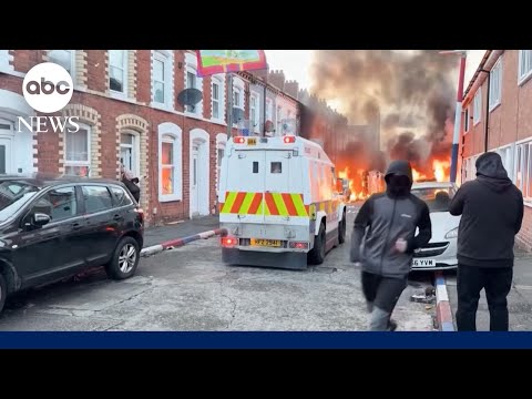 2nd night of violent protest in Northern Ireland