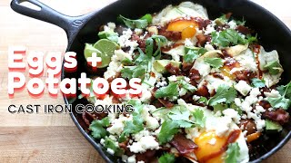 BREAKFAST IN ONE CAST IRON SKILLET