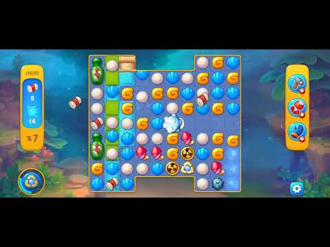 Fishdom Easy Level 11090 (with ingame lightning booster) @choraelmin