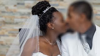 Doing MY Own Hair On My Wedding Day | Bridal Hairstyle | High Bun On Natural Hair | Asia Char