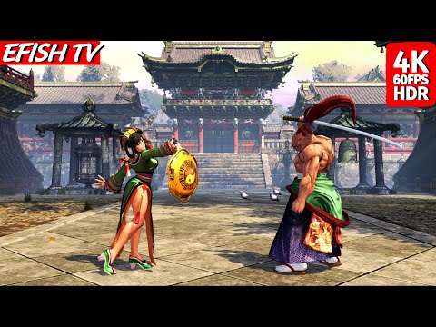 Wu Ruixiang vs Kibagami Genjuro (Hardest AI) - Samurai Shodown | 4K 60FPS