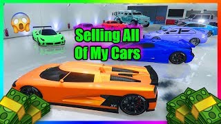 Gta5 selling all of my cars!!!(PART 3)