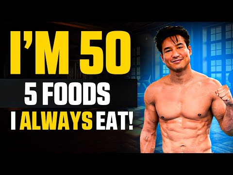 Mario Lopez (50) Still Looks 25! I EAT 5 FOODS & Don't Get Old!