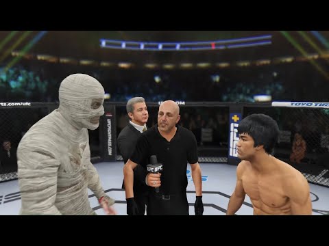 Bruce Lee vs. Big Mummy - EA Sports UFC 4 - Dragon Fights 🔥🐲