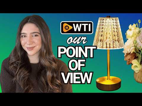 Gold Cordless Table Lamp Rechargeable - WTI product video review