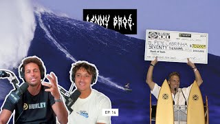 Riding a 70ft World Record Breaking Wave at JAWS (w/ PETE CABRINHA) - LENNY BROS. EP. 14