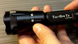 River Rock Tac-Ops T4 Flashlight
