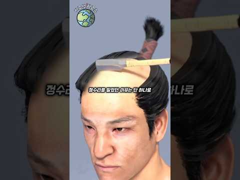 사무라이 헤어스타일의 이유