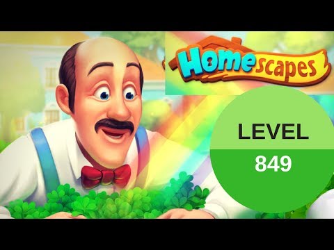 Homescapes Level 849 - How to complete Level 849 on Homescapes