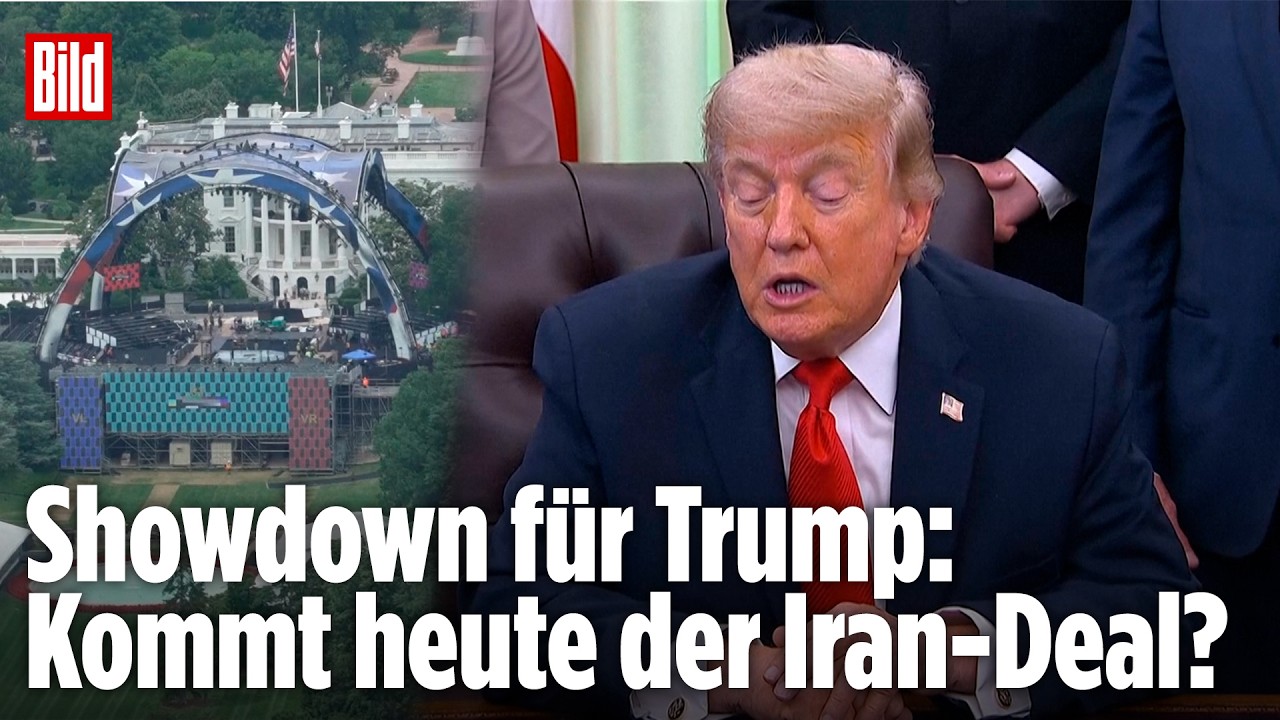 Washington: Showdown für Trump – kommt heute der Iran-Deal?