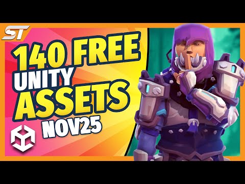 140+ FREE Unity Assets (November 2025 - Asset Store)