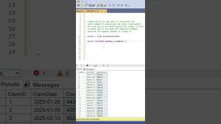 SQL Magic: Finding the Busiest Days for Insurance Claims #datename #datepart#sql#dataanalytics#data 