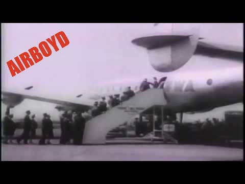 TWA Constellation Flight Record - Burbank To D.C. - 6 Hours 58 Minutes (1944)