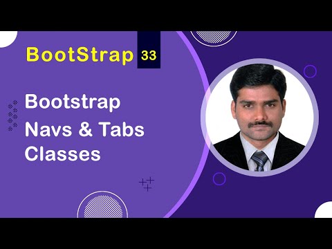 Bootstrap Navs and Tabs Classes - Bootstrap 5 Tutorial 33 🚀
