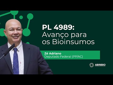 Deputado Zé Adriano recebe Abinbio e debate avanços do PL 4989