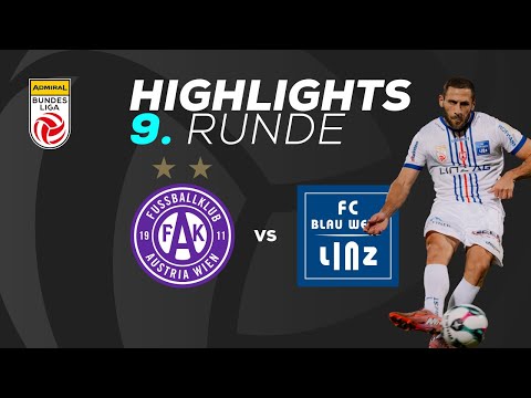 FK Austria Wien - FC Blau-Weiß Linz 9th round ADMIRAL Bundesliga 2025/26