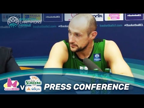 Mega Leks (SRB) v Sidigas Avellino (ITA) - Press Conference - Basketball Champions League