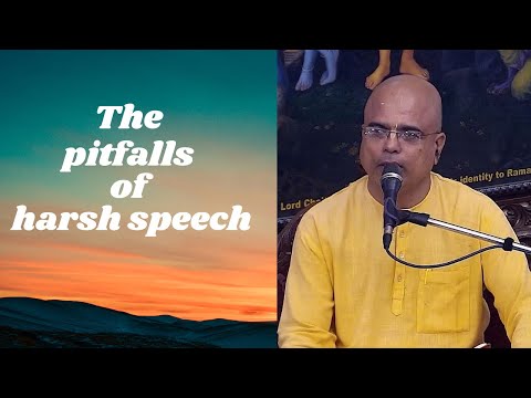 14th May. '23.| H.G. Shyamananda Prabhu | The pitfalls of harsh speech | ISKCON Chowpatty