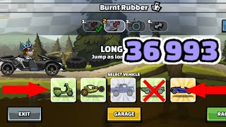 37000 Pionts in Burnt Rubber Team Event |First Tickets | Hill Climb Racing 2|