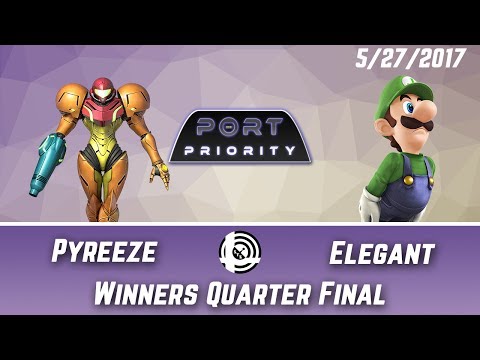 Port Priority - Pyreeze (Samus)  Vs. Elegant (Luigi) - Winners Quarter Final