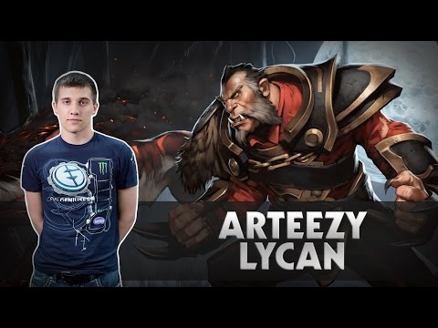 Arteezy Lycan - Gameplay Dota 2