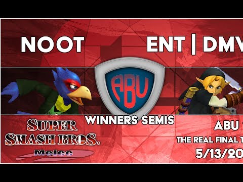 ABU 16: NOOT (Falco) vs. ENT | DMW (Link)  - SSBM Singles Winners Semis