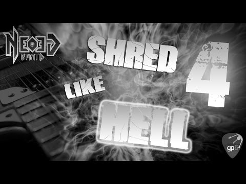 SHRED like HELL #4 guitar lick - Symmetric scale