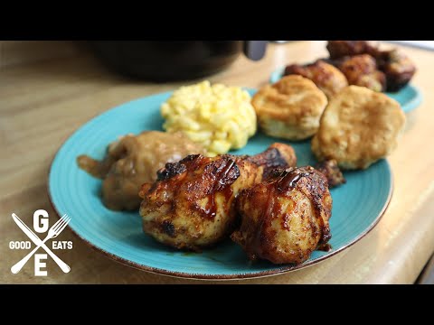 How To Make Air Fryer BBQ Chicken | GoodEats420.com