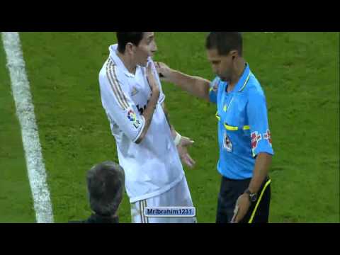 Di Maria red card - Real Madrid vs Rayo Vallecano || HD || JSC Sports HD2