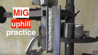 Mig Welding Basics part 7 Vertical Tee Joint Drill