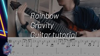 Rainbow Gravity - Periphery Guitar Tutorial On Screen Tab