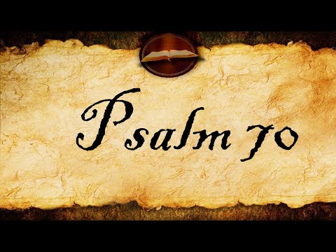 Psalm 70 | KJV Audio (With Text)