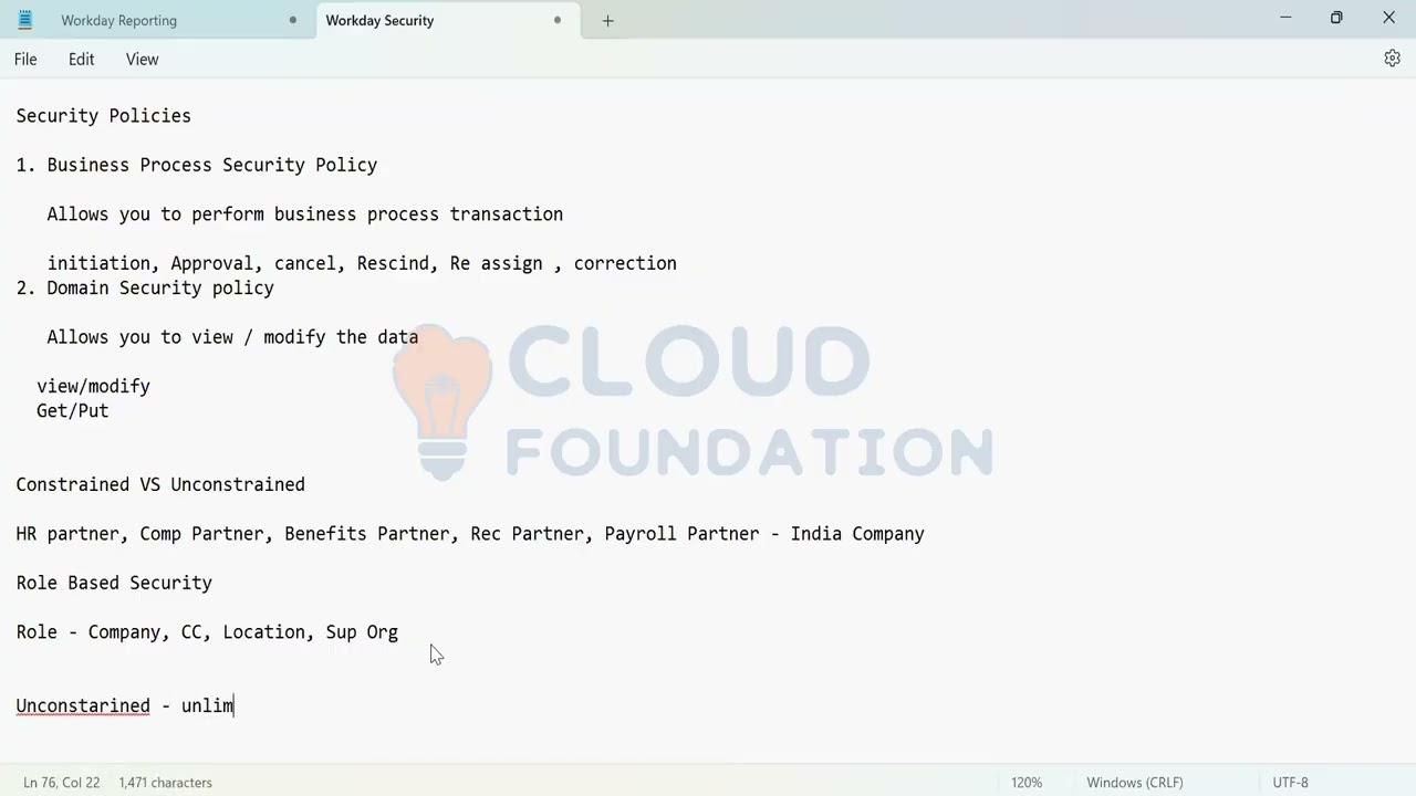 2 Fundamentals of Workday Security Constrained vs Unconstrained Se