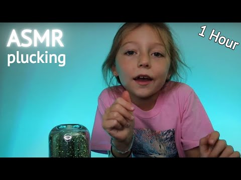 ASMR Negative Energy Plucking Pulling Hand Movements (60 MINUTES) 1 HOUR