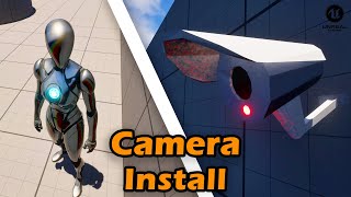 Install Security Camera System | Unreal Engine 5