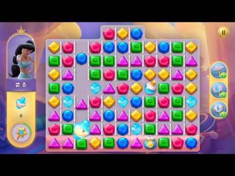 Disney Princess Majestic Quest Level 153 NO BOOSTERS - A S GAMING ✔